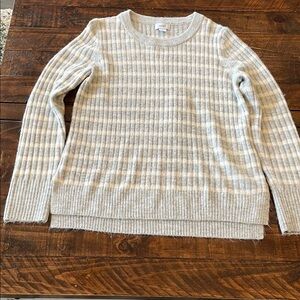 Old Navy Ribbed Striped Crewneck Sweater